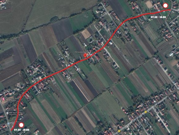 Trafic auto blocat timp de 3 luni pe strada Izvorului din Stupini, pentru lucrări la rețeaua de canalizare