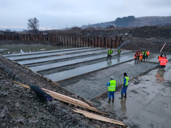 Stadiu lucrări de modernizare a drumului interjudeţean Covasna – Braşov