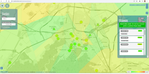 Municipalitatea a extins proiectul de monitorizare a calității aerului