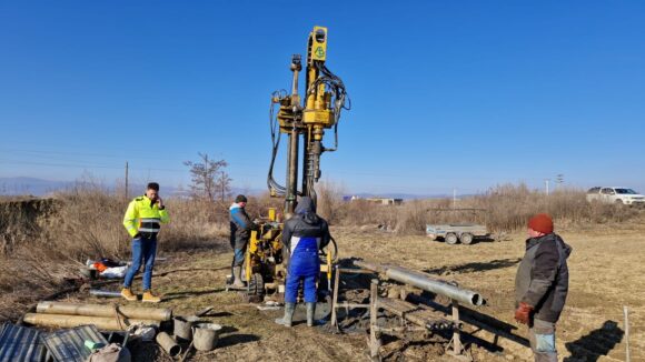 CNIR anunță că la Autostrada A13 Brașov – Bacău s-au realizat peste 3000 de metri liniari de foraje geotehnice