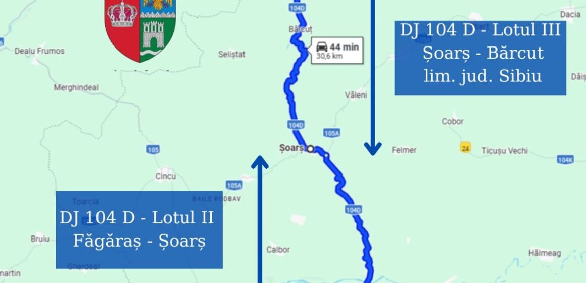 Consiliul Județean Brașov a semnat contractele pentru modernizarea a două tronsoane din drumul judeţean 104D