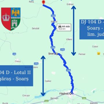 Consiliul Județean Brașov a semnat contractele pentru modernizarea a două tronsoane din drumul judeţean 104D