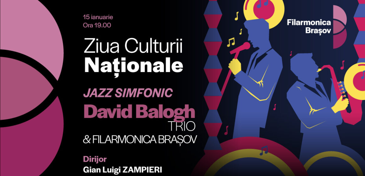 Concert de jazz simfonic dedicat Zilei Culturii Naționale pe 15 ianuarie