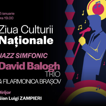 Concert de jazz simfonic dedicat Zilei Culturii Naționale pe 15 ianuarie