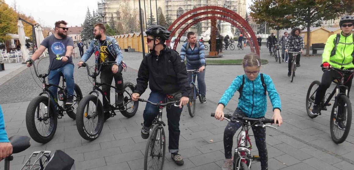 Cluj-Napoca | Sâmbătă se organizează ediția noiembrie 2019 a Marșului bicicliștilor clujeni