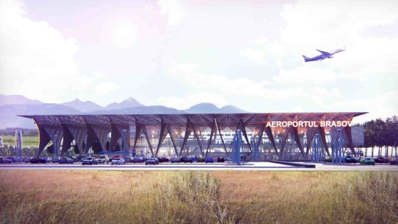 VIDEO Stadiu Terminal și servicii de navigație aeriană la Aeroportul Brașov