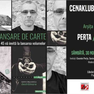 CenaKLUb Tiuk (nr. 133) | Dublă lansare de carte: Perța și Delaskela