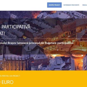 Brașov | S-a deschis depunerea de proiecte pe bugetarea participativă. Primarul municipiului Brasov coordonează echipa de evaluare a proiectelor