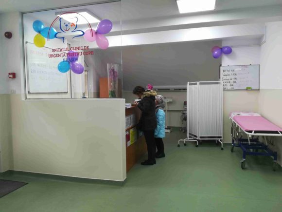 VIDEO Unitatea de Primiri Urgențe din cadrul Spitalului Clinic de Urgență pentru Copii a fost extinsă, reparată și igienizată