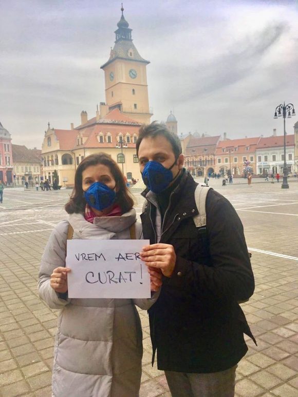 Protest | Brașovul strigă: Vrem aer curat!