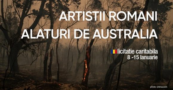 Licitație Caritabilă: Artiștii români alături de Australia