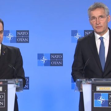 VIDEO Vizita Premierul Ludovic Orban la Secretarul General NATO Jens Stoltenberg. România își va respecta angajamentele față de NATO
