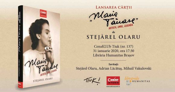 Lansare de carte | CenaKLUb Tiuk (nr. 137), cu Stejărel Olaru