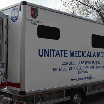 Spitalul Clinic de Pneumoftiziologie Braşov a fost dotat cu o Unitate Medicală Mobilă