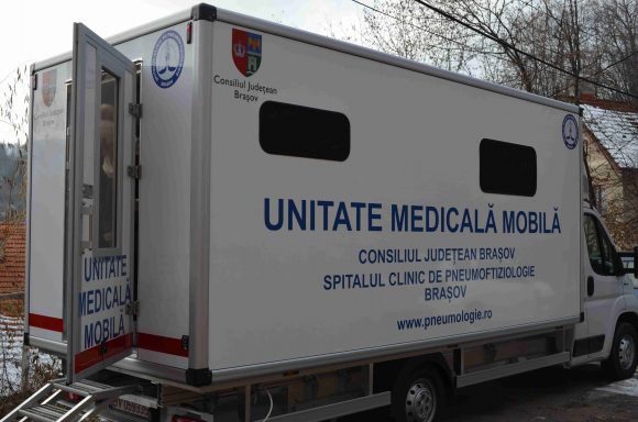 Spitalul Clinic de Pneumoftiziologie Braşov a fost dotat cu o Unitate Medicală Mobilă