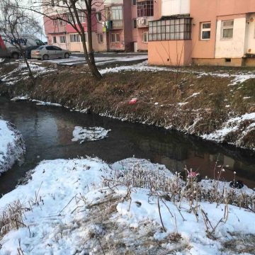 FOTO VIDEO Canal murdar în zona Avantgarden Bartolomeu, iar autoritățile pasează responsabilitățile de la unii la alții