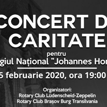 Concert de caritate pentru Colegiul Național „Johannes Honterus”