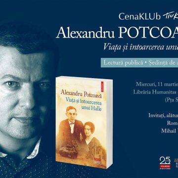 Lansare de carte | CenaKLUb Tiuk (nr. 139), cu Alexandru Potcoavă