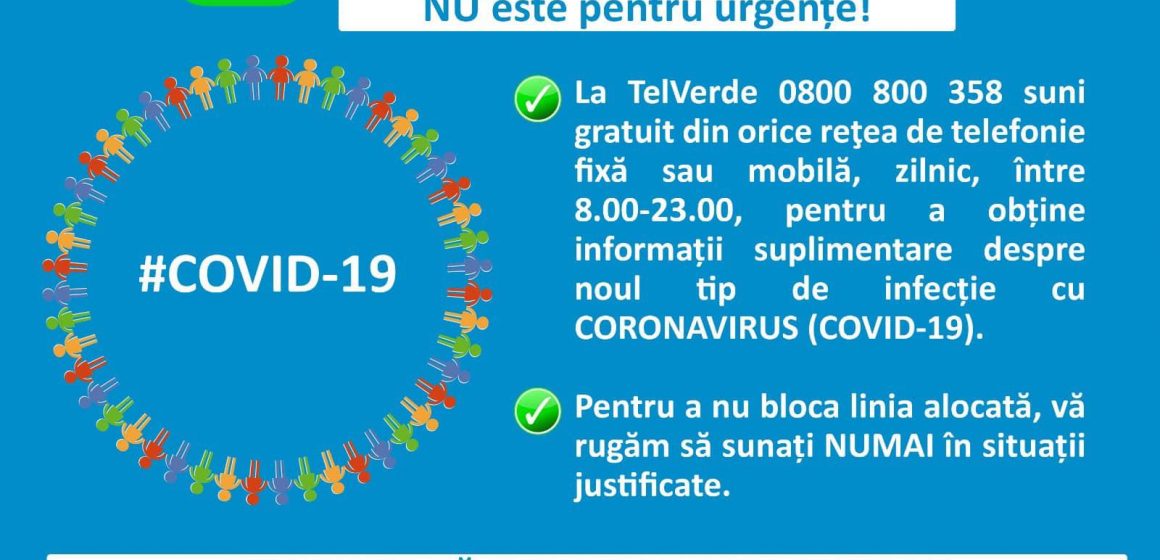 Informare Coronavirus | 15 RECOMANDĂRI privind conduita socială responsabilă în prevenirea răspândirii coronavirus (COVID-19)