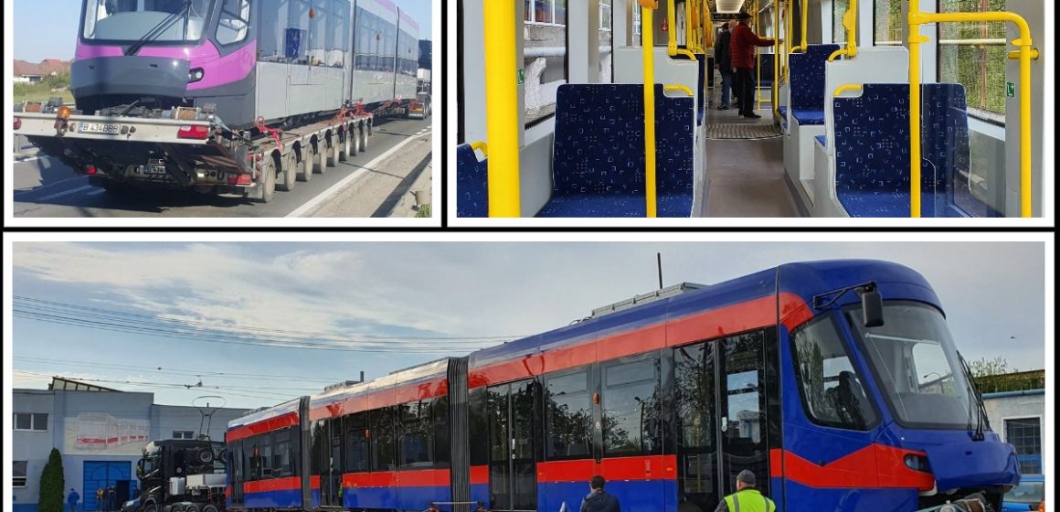 FOTO Clujul și Oradea au început recepția tramvaielor produse la Arad. Brașovul achiziționează autobuze electrice de 8 m pentru Centrul Istoric