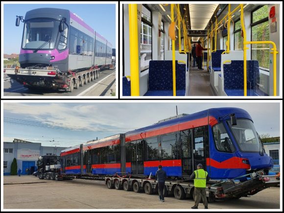 FOTO Clujul și Oradea au început recepția tramvaielor produse la Arad. Brașovul achiziționează autobuze electrice de 8 m pentru Centrul Istoric