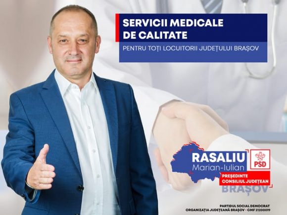 #LOCALE2020 | Marian Rasaliu – Servicii medicale de calitate pentru toți locuitorii județului Brașov