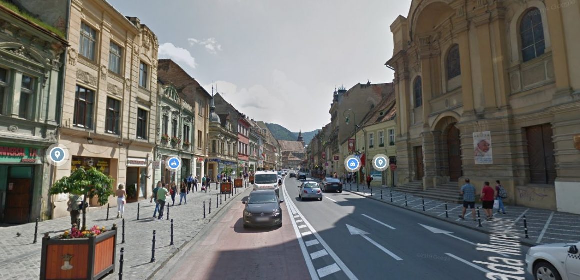 Obligativitatea purtării măștii în municipiul Brașov se extinde și la alte trei zone din Centrul Istoric