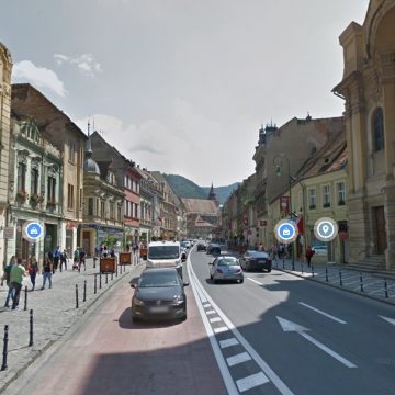 Obligativitatea purtării măștii în municipiul Brașov se extinde și la alte trei zone din Centrul Istoric