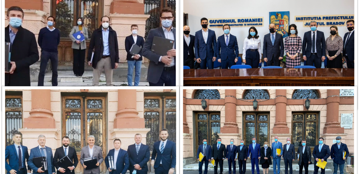 #Parlamentare2020 | În județul Brașov, PMP, PNL, PSD și USRPLUS și-au depus candidaturile pentru Parlament