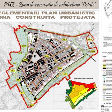 O nouă licitație pentru actualizare PUZ Cetate și Brașovul Vechi, a doua în două luni, pe baza unei teme de proiectare aprobată de George Scripcaru