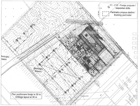 Elaborarea studiului geotehnic pentru „Spitalul Clinic Regional de Urgență Brașov” costă 274.226 lei. Noul spital rămâne cu 800 de paturi, conform caietului de sarcini