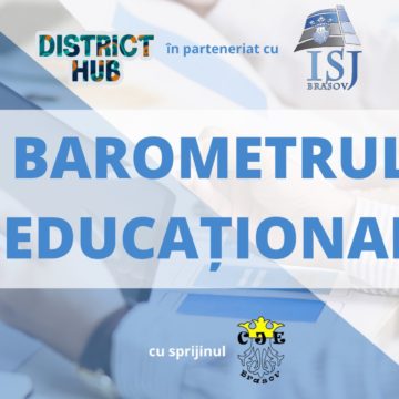 Asociația District Hub a realizat un barometru educațional pentru județul Brașov. 69,1% dintre profesori consideră că orele online sunt ineficiente și generatoare de rezultate slabe