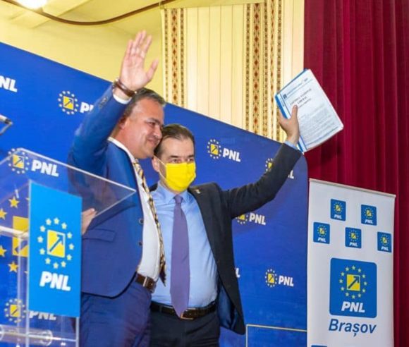 Comitetul Director Județean al PNL Brașov a decis prin vot susținerea lui Ludovic Orban