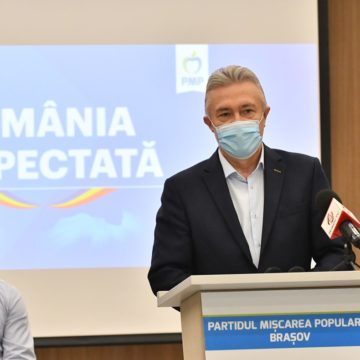 Aflat în vizită la Brașov, Cristian Diaconescu a declarat că PMP nu va fuziona cu niciun partid