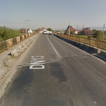 Restricții de circulație pe DN 13 la podul peste Bârsa în zona Hanul din Ardeal