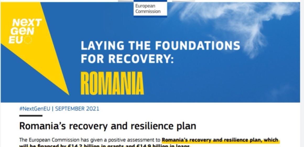 Planul Național de Redresare și Reziliență al României, aprobat de Comisia Europeană