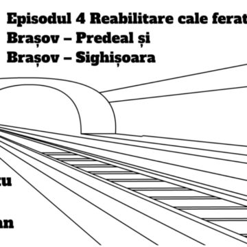 Podcast Litera 9 – Proiecte de infrastructură feroviară din județul Brașov – Ep. 4 Reabilitare cale ferată Brașov – Predeal și Brașov – Sighișoara