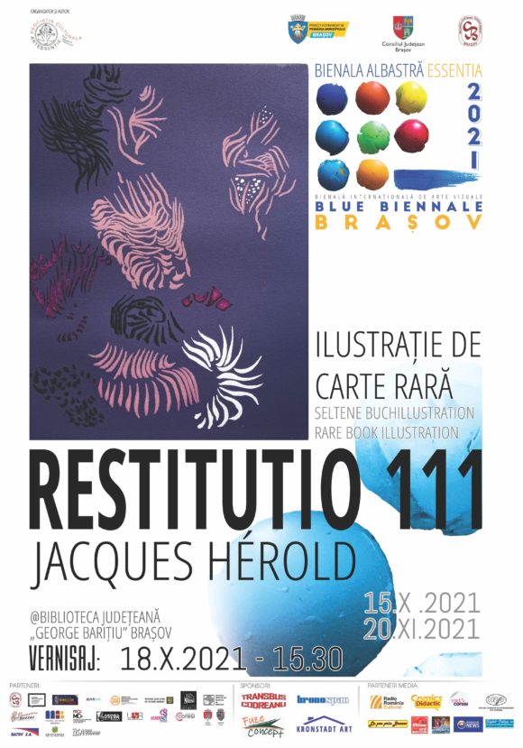 Bienala albastră – Essentia | Expoziție de carte rară Restitutio 111 – Jacques Hérold