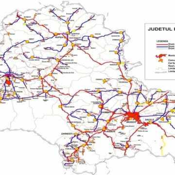 Modernizarea și reabilitarea drumurilor județene din zona metropolitană Brașov și din Țara Făgărașului