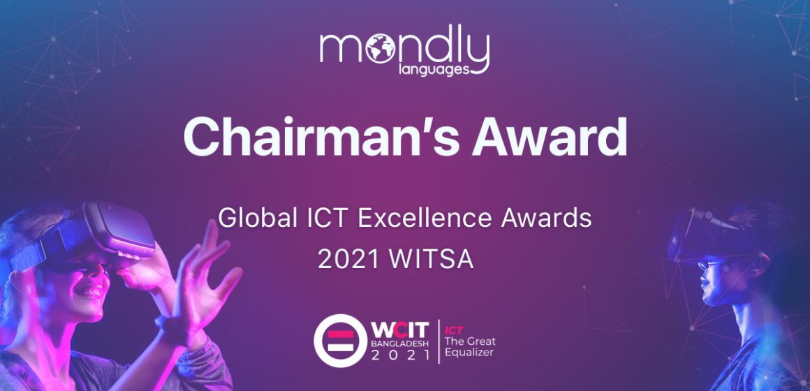Viitorul învățării limbilor străine | Compania Mondly a câștigat premiul de excelență WITSA în IT&C