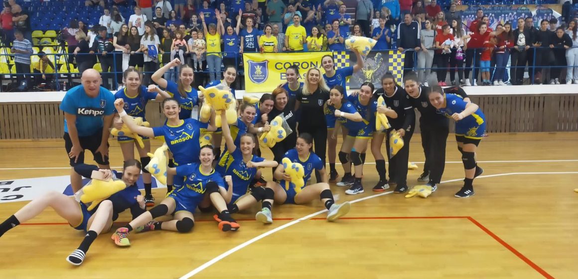 Campionatul național de handbal al junioarelor 3 s-a încheiat cu victoria Coronei Brașov