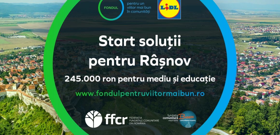 „Fondul pentru un viitor mai bun în comunități” deschide apelul de idei și proiecte civice la Râșnov