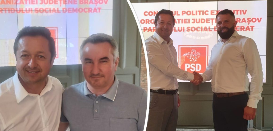 Primarul Făgărașului și un fost viceprimar al Brașovului au făcut pasul către PSD Brașov