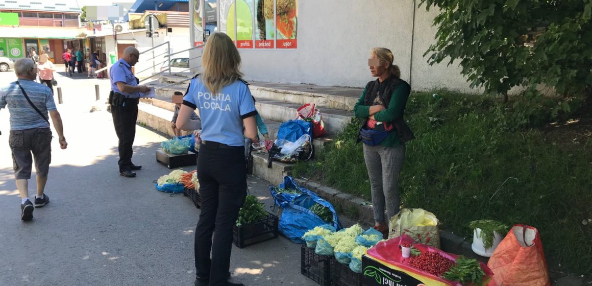Poliția Locală Brașov a aplicat în luna iunie, în zonele piețelor, sancțiuni contravenționale în cuantum de 159.940 lei
