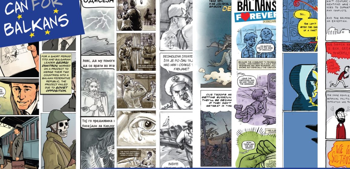 Primul concurs de benzi desenate despre Balcanii în istorie și-a desemnat câștigătorii