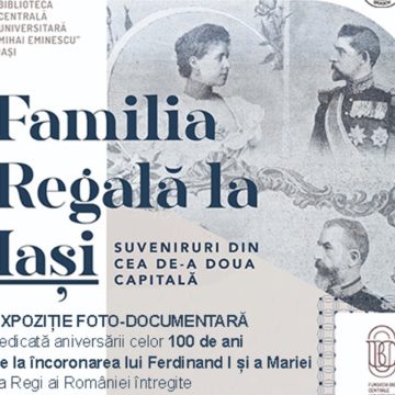 Biblioteca Județeană „George Barițiu” Brașov găzduiește expoziţia „Familia Regală la Iaşi. Suveniruri din cea de a doua capitală”