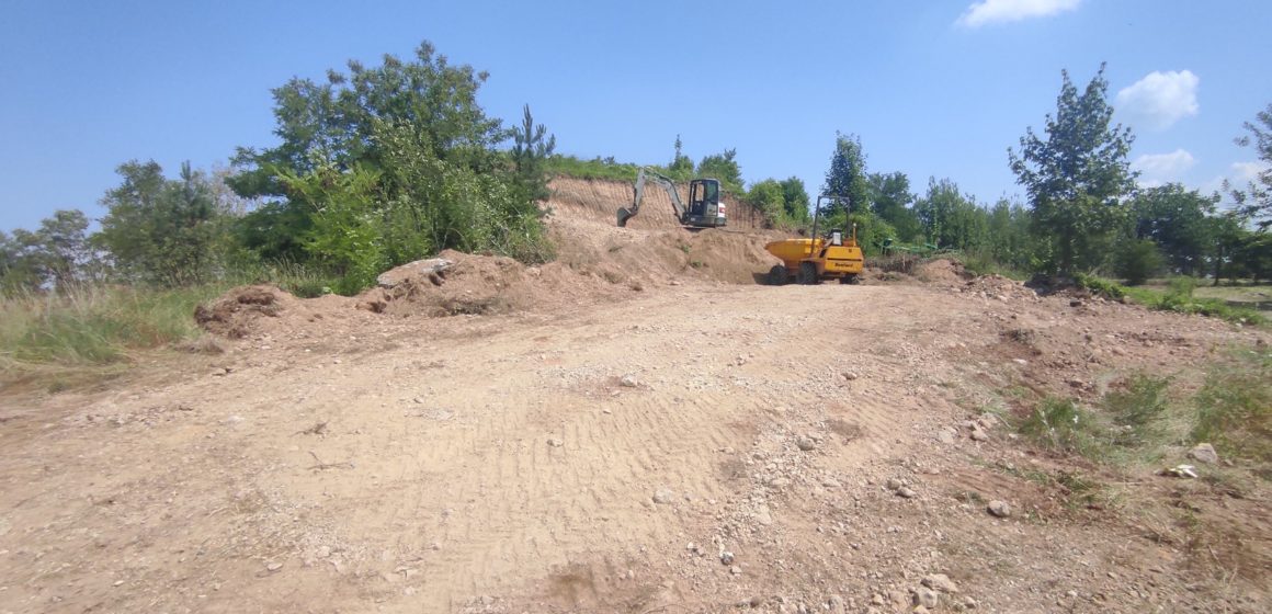 Autoritățile spun că pentru săpăturile de pe Dealul Warte, de pe proprietatea lui Maurer, nu este nevoie de autorizație de construire