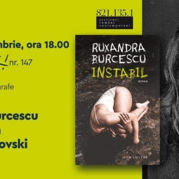 Lansare de carte | CenaKLUb Tiuk – Ruxandra Burcescu cu Instabil