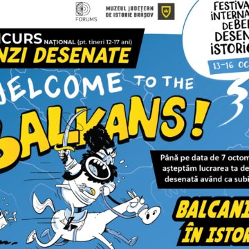 Concurs național de benzi desenate, Balcanii în Istorie, pentru tineri cu vârste cuprinse între 12 și 17 ani
