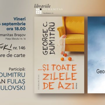 Lansare de carte | CenaKLUb Tiuk – George C. Dumitru cu volumele „…și toate zilele de azi” și „Fericire”